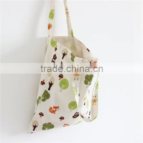 2016 New Style Full Printing Canvas Shoulder Bag With Tote for Shopping photo-6