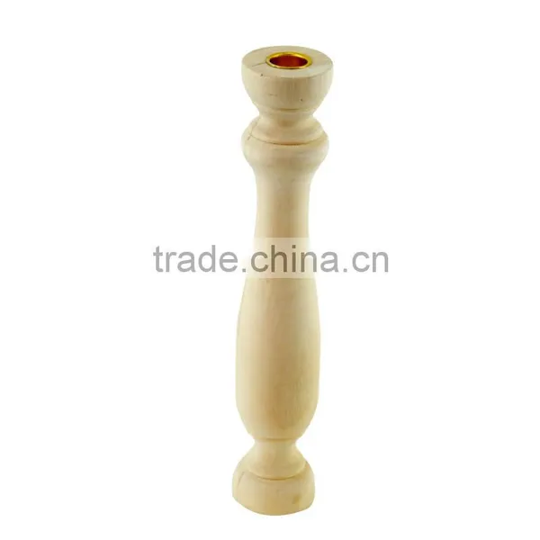 2015 Best Selling Items Wooden Candle Holder for Home Decoration , Cheap Wooden Carved Candle Holder for Wedding photo-4
