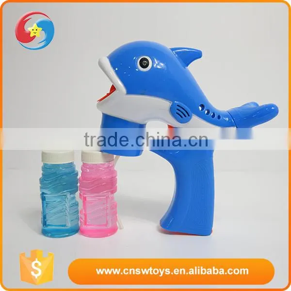 Wholesale Led Light up Dolphin Animal Plastic Soap Bubble Toys for Kids Quality Choice photo-2