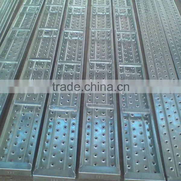 Q195 Punching Steel Scaffolding Plank photo-3