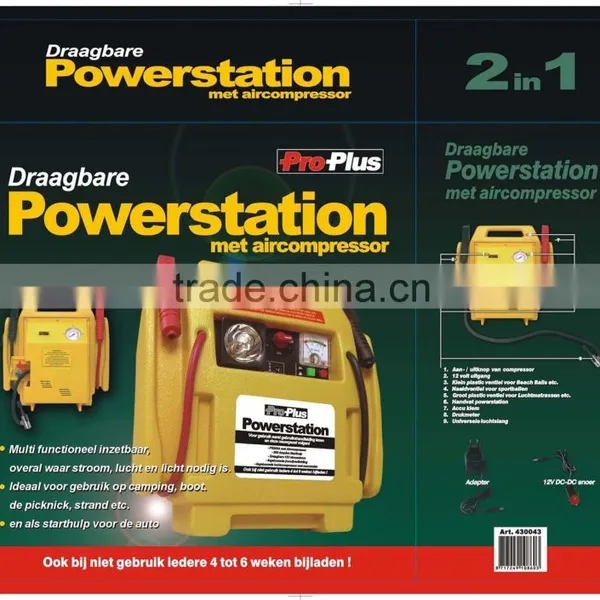 4 in 1 ce Approval Auto Jump Start With Air Compressor photo-2