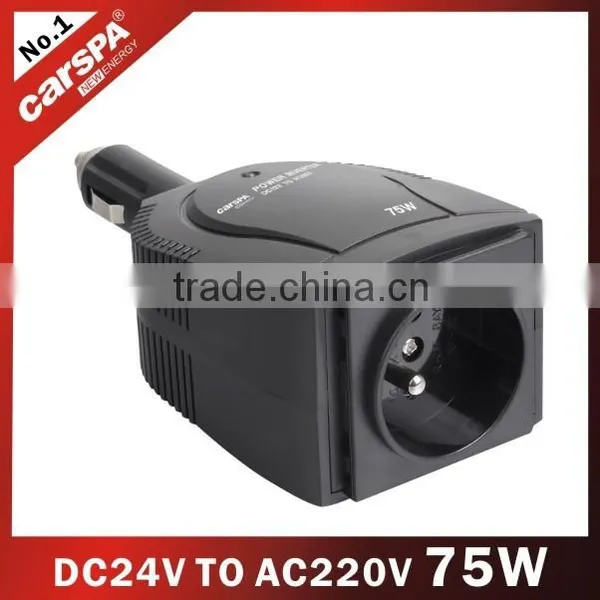 CE RoHS Certificated USB Port 75W Car Power Inverters