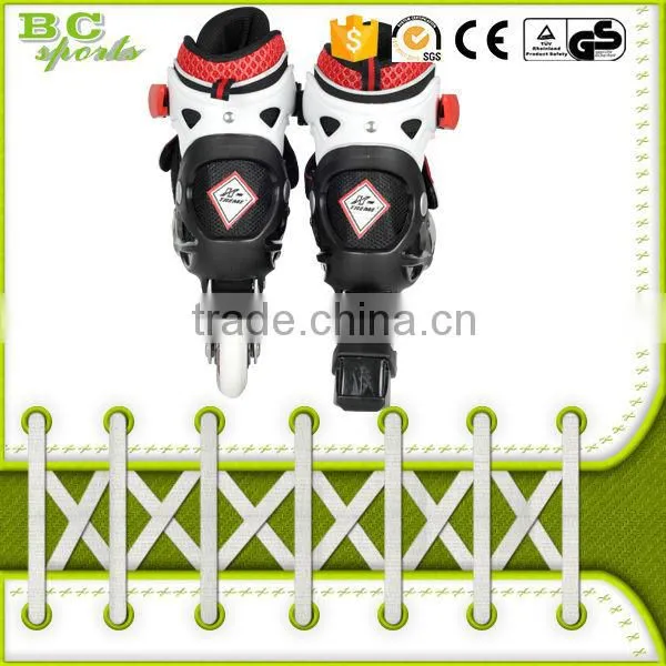 Kids Adjustable Aggressive Red Inline Skates With ce photo-3