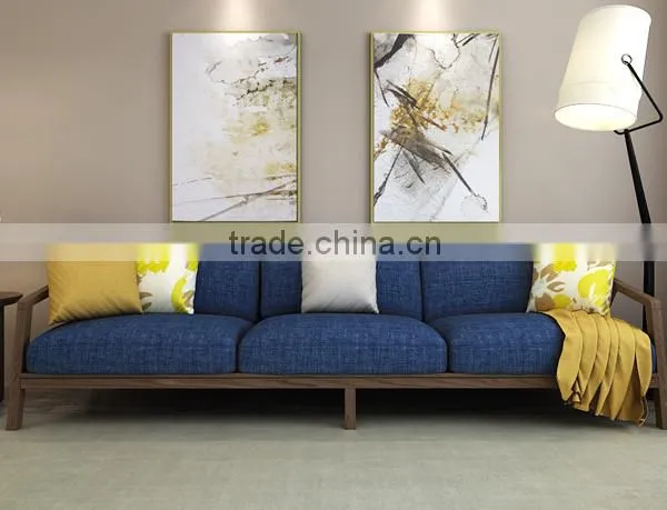 Solid Wood Frame High Quality Sofa Set