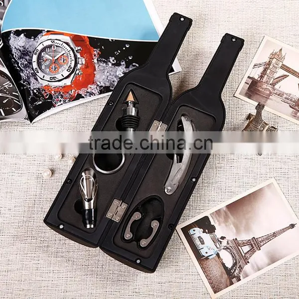 Bar Tool Set With Wine Opener and Corkscrew Perfet for Father's Gift or Wine Lover! photo-2