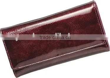High Quality and Low Price the Red PU Wallet for Fashion Ladies