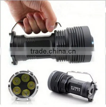 Lumifire 3100 Super Power 5pcs XML-T6 LED 5000 Lumen Led Torch Flash Light photo-5