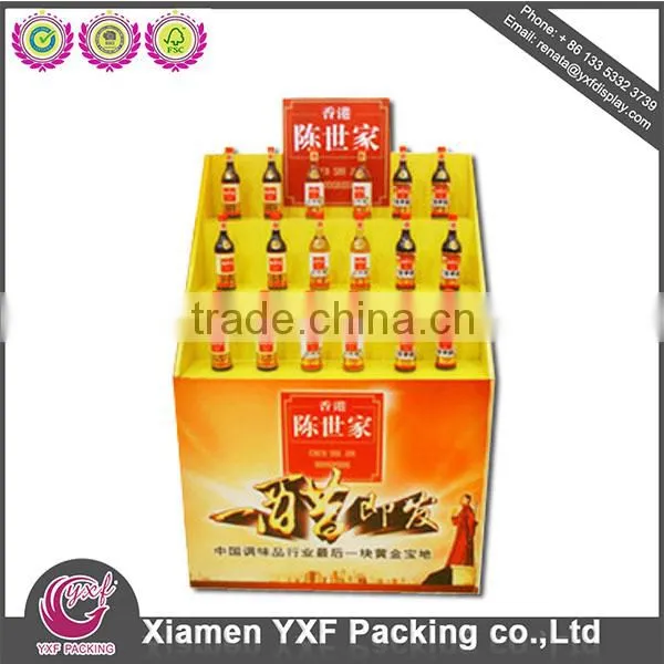 Custom Advertising Cardboard Floor Display Stand Unit photo-4