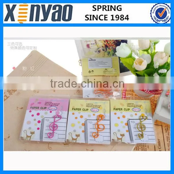 2015 Promotional Gifts OEM Design Fancy Shape Lovely Music Piano Shape Paper Clip photo-3