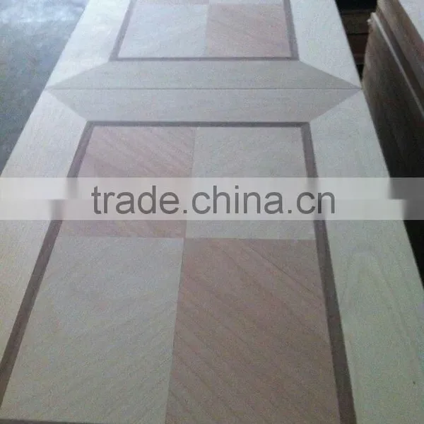 Wood Veneer Laminate Door Skin Panels photo-4