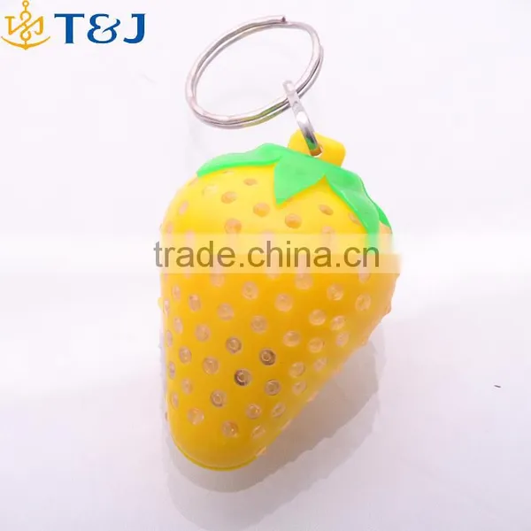 >>>2016 New Retractable LED Light Keychain Cute Key Ring Key Chains For Unisex photo-4