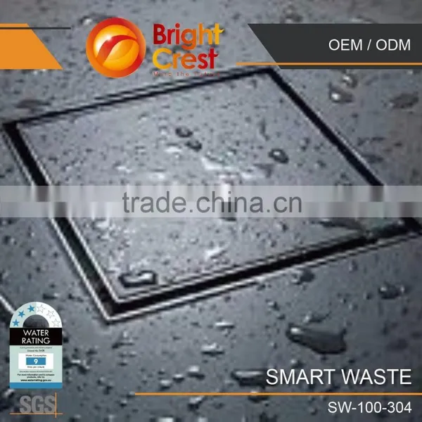 Hotel Used Stainless Steel Bathroom Smart Floor Waste photo-3