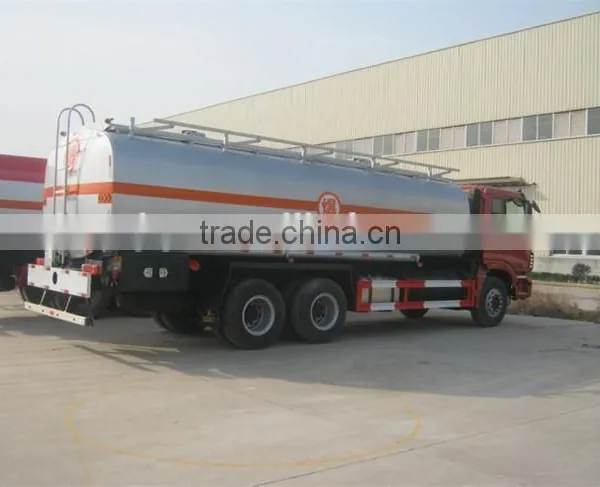 Foton 3 Axles Used Oil Truck Russia 21000 Lit Litres Literes Fuel Tank Truck for Sale photo-4