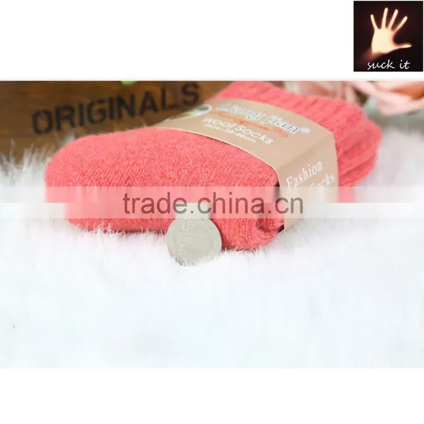 Thicken Wool Plush Hosiery Winter Socks Made in China photo-2