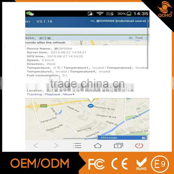 Hot Sell Small Gps Vehicle Tracker Car/Taxi Suv Gps Tracking Device photo-2