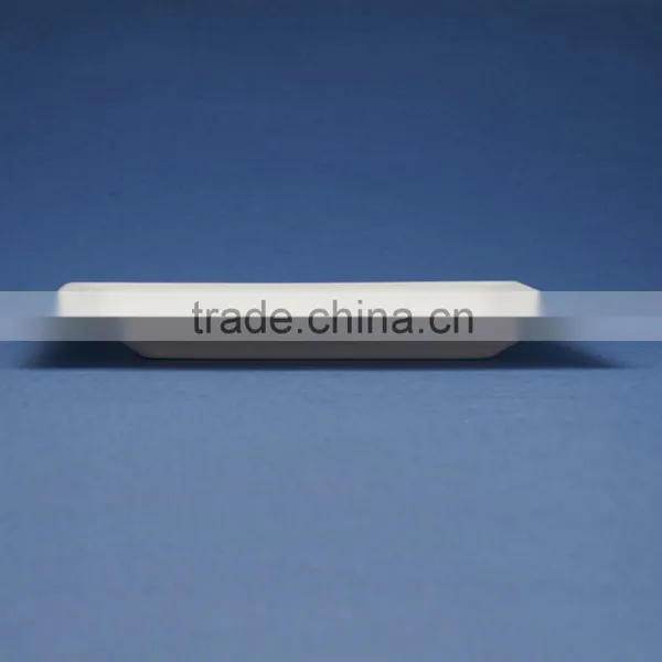 T027 8 Inches Disposable Flate Square Sugar Cane Paper Plate Quality Choice