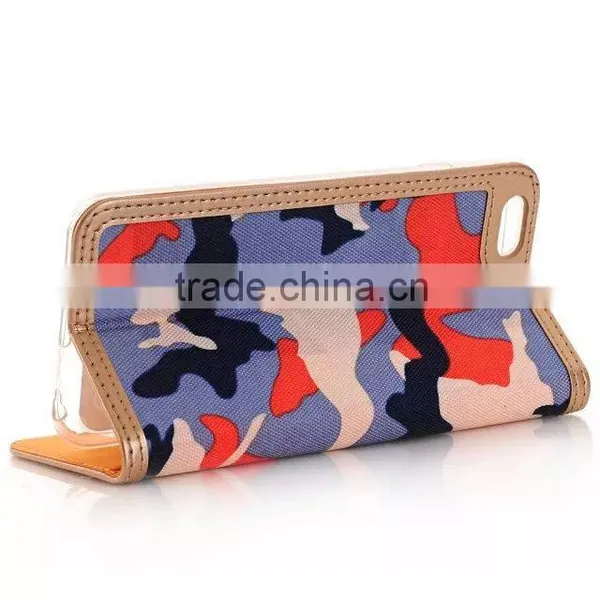 Wholesale Price Card Slots Stitching Leopard Leather Cover for Apple Iphone 6 64GB Quality Choice photo-4