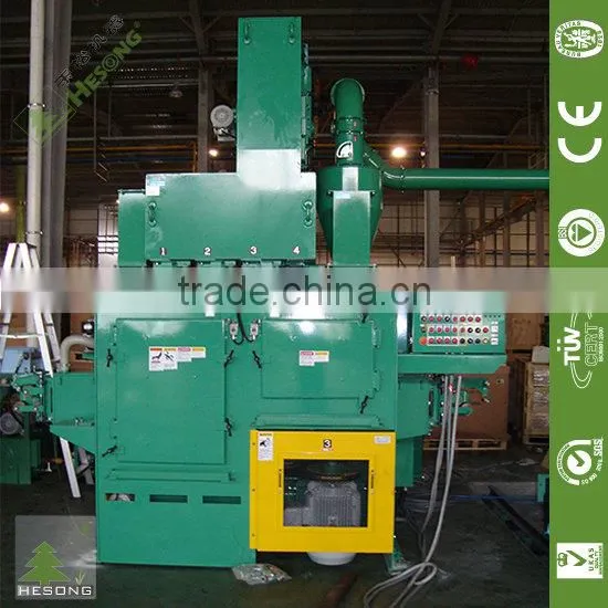 Partial Steel Bar Shot Blasting Machine / Round Bar Shot Blasting Machine /Dustless Sandblast photo-3