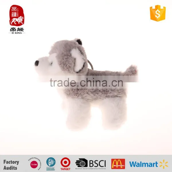 New Home Gift Custom Mini Plush Dog Stuffed Toy Keychain Bulk Supply photo-3