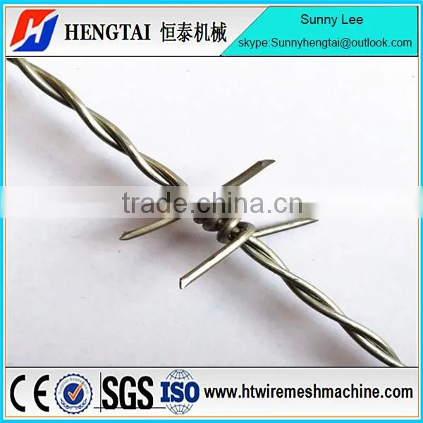 Gold Supplier Full Automatic Double Twisted Barbed Wire Machine/Factory Price Barbed Wire Making Machine photo-2
