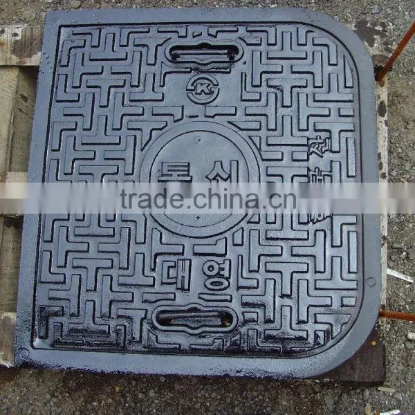 Casting Iron Durable Square Nodular Manhole Covers Top Selling High Quality OEM China Factory Foundry Manhole Covers photo-4