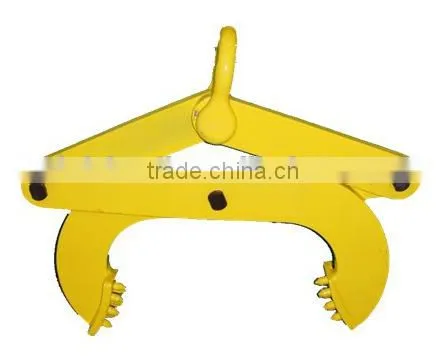 drop forged hardware alloy steel/carbon steel plastic-sprayed lifting hoist automatic opened and closed round spreader