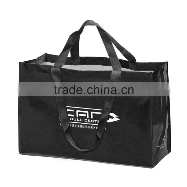 Durable Plastic Non-woven Bag in Big Size With Zipper photo-3