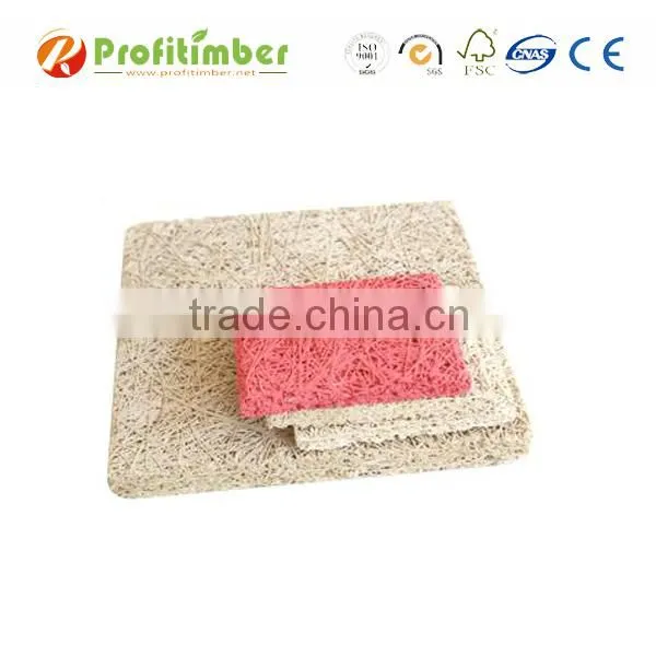 Fireproof and Sound Absorbing Interior Wood Wool Acoustic Panel photo-4