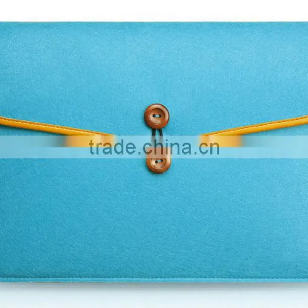 2016 New Arrival for Macbook Felt Sleeve Carrying Bag Envelope Case With Bukkle photo-4