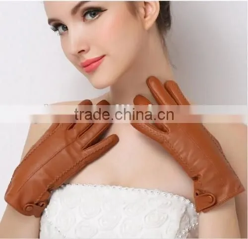 Various Colors Dubai Gloves Real Leather Dubai Gloves photo-3