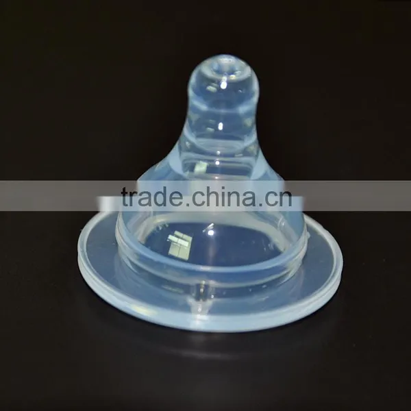 Big Baby Toy Silicone Nipple With New Design for Standard Neck Baby Bottle photo-3