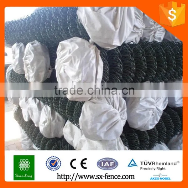 China Factory Supply Woven Construction Chain Link Fence photo-4