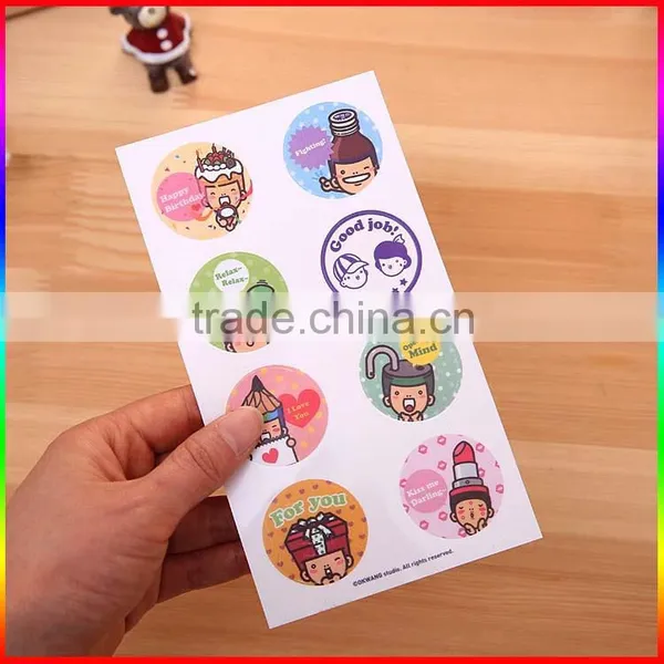 Good Quality Sticker for Children Custom Vinyl Sticker photo-2