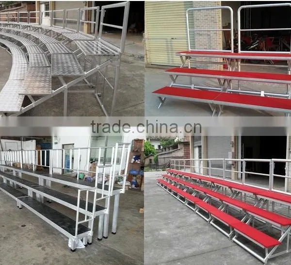 Aluminum Portable Choral Stage Movable Choral Risers for Sale photo-3