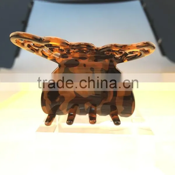Wholesale Luxury Barrette High Quality Fashion Jewelry Butterfly Hair Claw Clip Novelty Clamp Clip photo-5