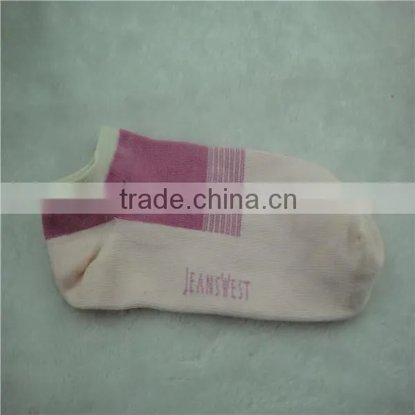 Factory Custom High Quality 0-3years Old Baby Pink Socks, Cute Cartoon Style