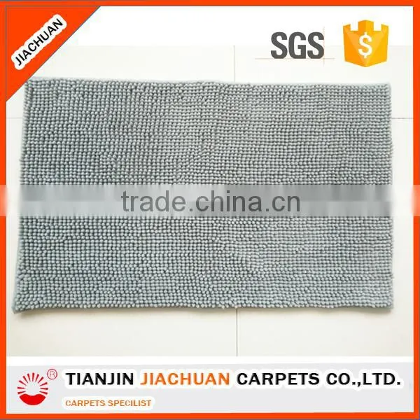 Polyester Short Pile Microfiber Chenille Door Rug photo-2