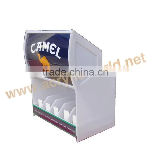 China Custom Cigarette Display Shelf/acrylic Tobacco Display Stand photo-3