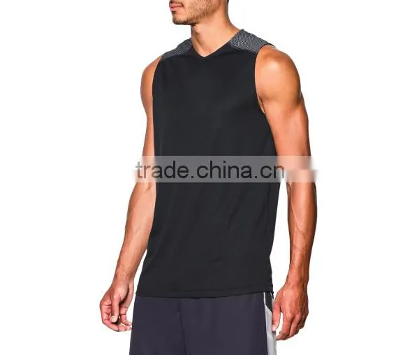 2016 New Style Custom Stringer Gear Gym Vests for Man photo-2