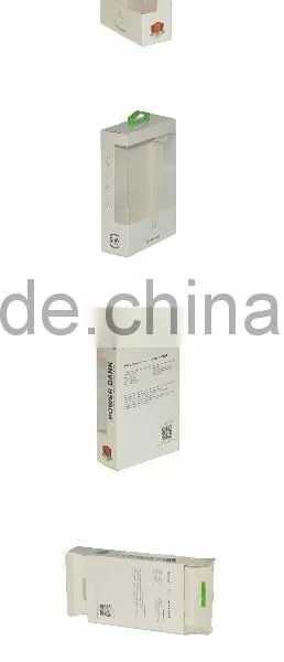 Ivory Board Battery Packaging Box With Clear PVC Window photo-6
