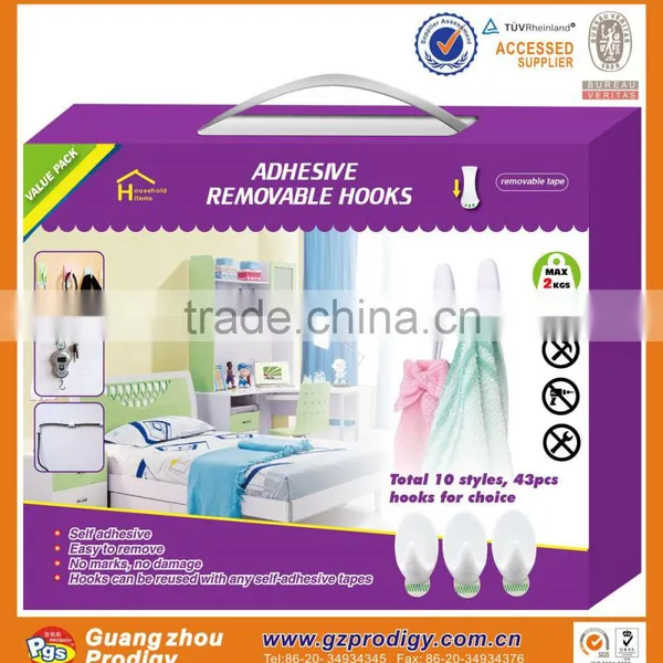 Clear Plastic Hooks Adhesive Plastic Hooks Clear no Screws no Mark Adhesive Sticker Hang Hook photo-4