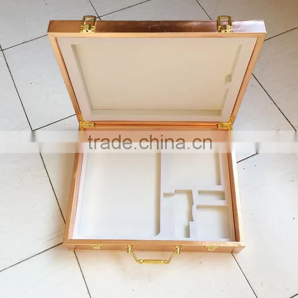 Chinese Factories Wholesale Custom Luxury PU Leather Cosmetic Box, Fashion Beautiful Storage Box photo-2