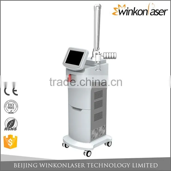 Spot Scar Pigment Removal 2017 Factory Price 50w Eye Wrinkle / Bag Removal Imported Fractional CO2 Laser Machine For Skin Rejuvenation photo-5