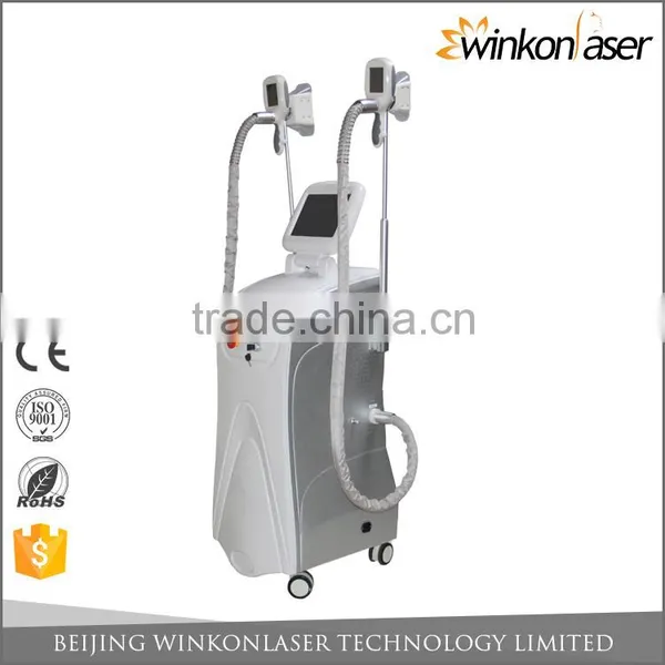 2017 Hottest Wholesale Cryo + Cavitation + RF Technologies Vertical Cooltech Fat Freezing Machine photo-4