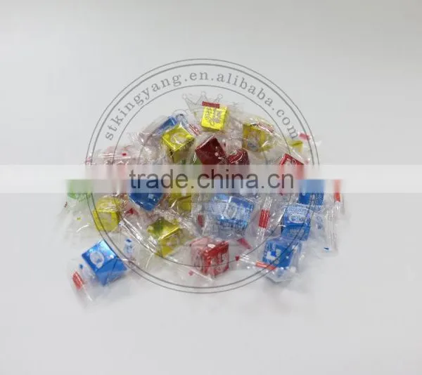 Fancy Fruity Cube Milk Candy In Bulk photo-2