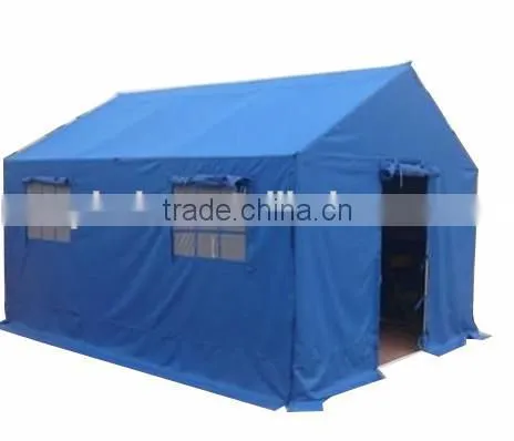 Galvanized or Powder Coated PE PVC Steel Waterftoof Military Tent High Quality