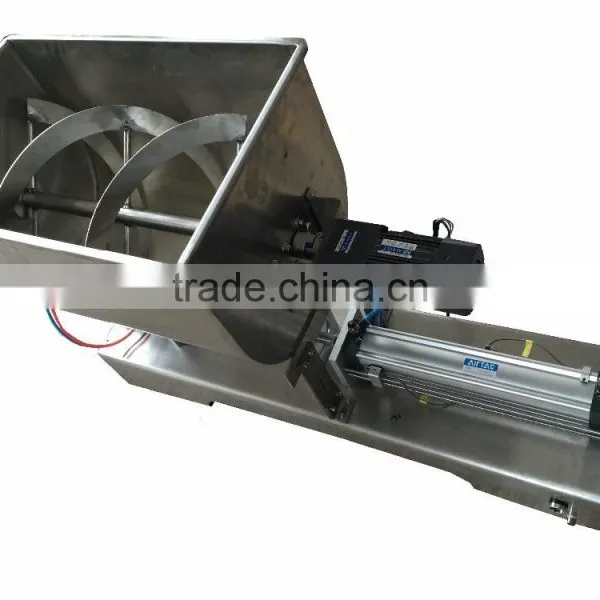 100L Volume Big Hopper With Mixer Chilli Sauce Filling Machine photo-3