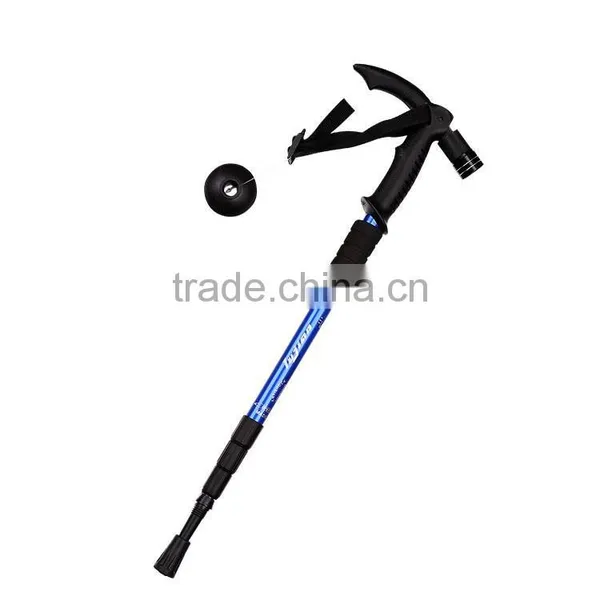 Cheap Safety Duralumin Walking Stick,Elderly Walking Stick With LED Flashlight photo-4