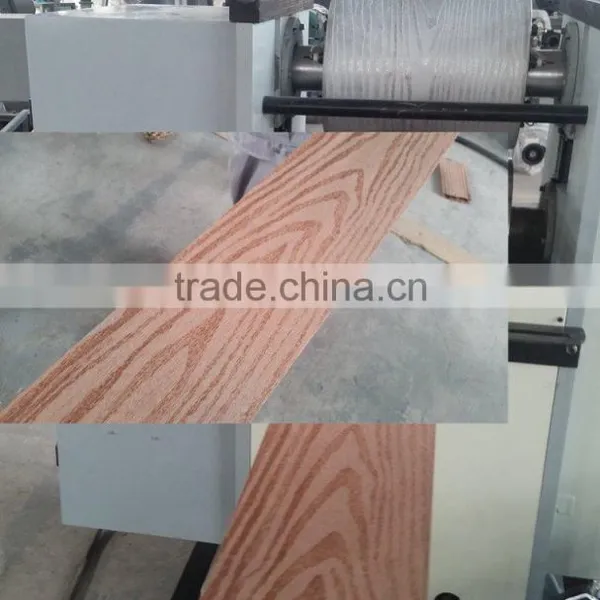 Wooden Pattern Plastic Products Surface Embosser photo-6