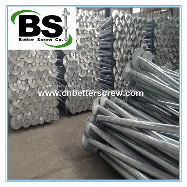 Top Selling Galvanized Screw Pile for American Market photo-5